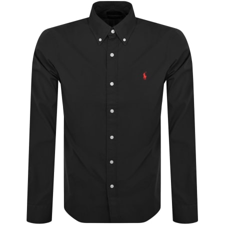 Tシャツ・カットソー Ralph Lauren FW24 Oxford shirt Custom fit (710792041 001) 710792041 OXFORD SHIRT Shirts BLUE from Polo Ralph Lauren